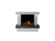 Bespoke Fireplaces Polar White & Titanium Gold Verona Marble Suite 700 3DP