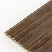 Bamboo Charcoal Copper Stone FluteSlat™ Series Panels - Milan