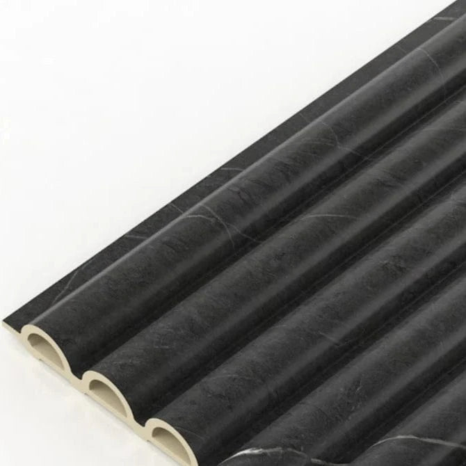 Bamboo Charcoal Zahara FluteSlat™ Series Panels - Paris