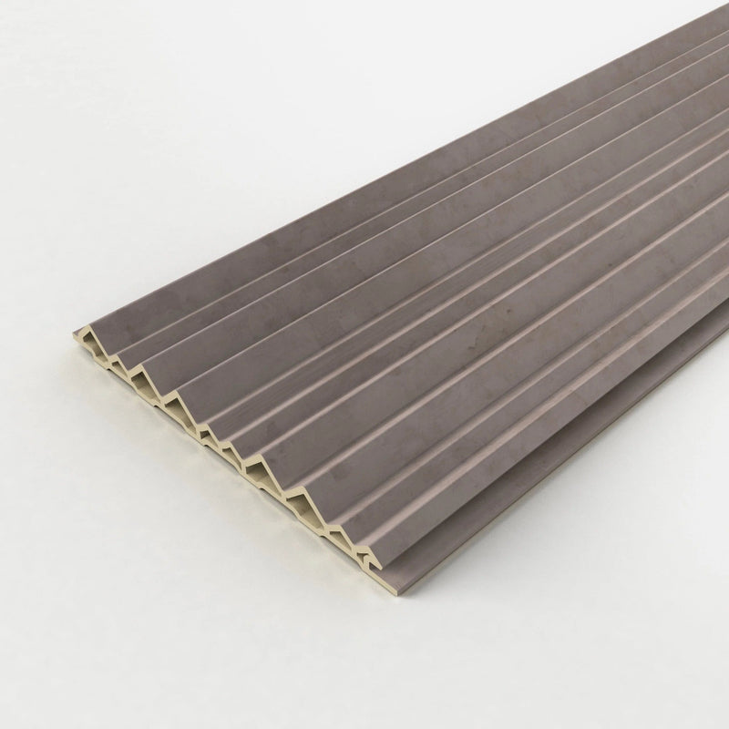 Bamboo Charcoal Stone Series- 51002 Grigio Milan Fluted Panel