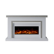 Bespoke Fireplaces Polar White & Nacarado Aria Marble Suite 1000 S