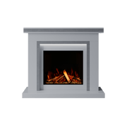 Bespoke Fireplaces Polar White & Italian Grey Aria Marble Suite 700 S