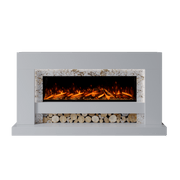 Bespoke Fireplaces Polar White & Rosiana Aspen Marble Suite 1300 S