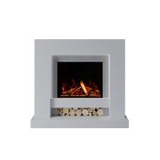 Bespoke Fireplaces Polar White & Italian Grey Aspen Marble Suite 700 S