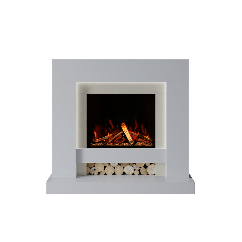 Bespoke Fireplaces Polar White & Nacarado Aspen Marble Suite 700 S
