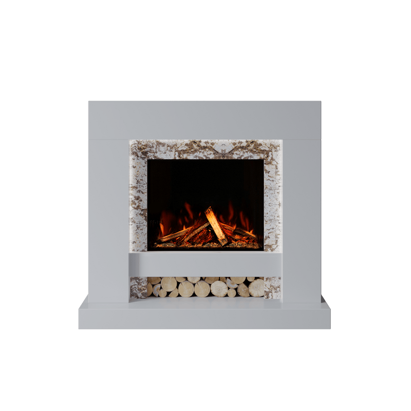 Bespoke Fireplaces Polar White & Rosiana Aspen Marble Suite 700 S