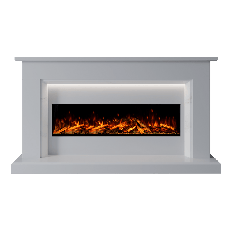 Bespoke Fireplaces Polar White & Calacatta Costello Marble Suite 1300 S