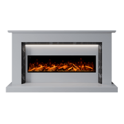 Bespoke Fireplaces Polar White & Titanium Galaxy Costello Marble Suite 1300 S