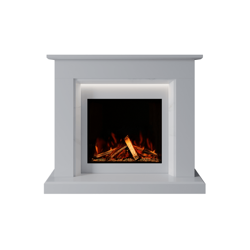 Bespoke Fireplaces Polar White & Calacatta Costello Marble Suite 700 S