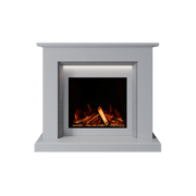Bespoke Fireplaces Polar White & Italian Grey Costello Marble Suite 700 S
