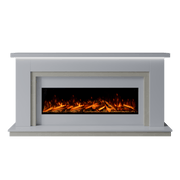 Bespoke Fireplaces Polar White & Nacarado Isabelle Marble Suite 1300 S