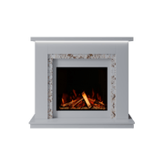 Bespoke Fireplaces Polar White & Rosiana Isabelle Marble Suite 700 S