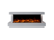 Bespoke Fireplaces Polar White Lazio Marble Suite 1500 X