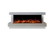 Bespoke Fireplaces Polar White & Nacarado Lazio Marble Suite 1500 X