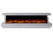 Bespoke Fireplaces Polar White Lazio Marble Suite 2500 X