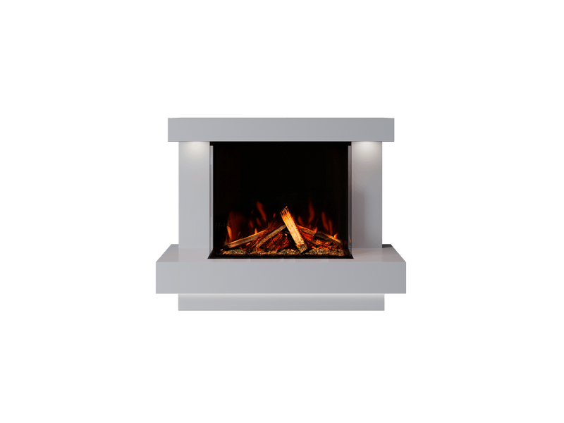 Bespoke Fireplaces Polar White Lazio Marble Suite 700 3DP