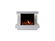 Bespoke Fireplaces Polar White & Calacatta Lazio Marble Suite 700 3DP