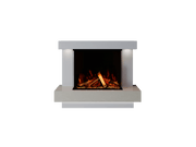 Bespoke Fireplaces Polar White & Nacarado Lazio Marble Suite 700 3DP