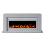 Bespoke Fireplaces Polar White & Nacarado Madrida Marble Suite 1300 S