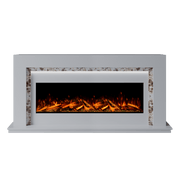 Bespoke Fireplaces Polar White & Rosiana Madrida Marble Suite 1300 S