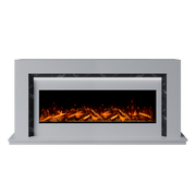 Bespoke Fireplaces Polar White & Titanium Galaxy Madrida Marble Suite 1300 S