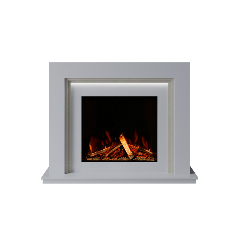 Bespoke Fireplaces Polar White & Nacarado Madrida Marble Suite 700 S