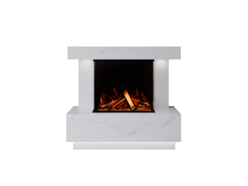 Bespoke Fireplaces Calacatta Roma Marble Suite 700 3DP