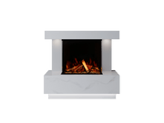 Bespoke Fireplaces Polar White & Calacatta Roma Marble Suite 700 3DP