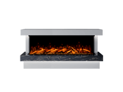 Bespoke Fireplaces Polar White & Titanium Gold Verona Marble Suite 1500 X