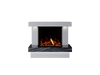Bespoke Fireplaces Polar White & Titanium Gold Verona Marble Suite 700 3DP