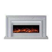 Bespoke Fireplaces Polar White & Calacatta Zenith Marble Suite 1000 S