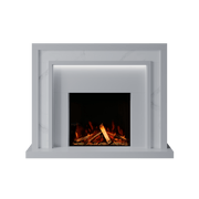 Bespoke Fireplaces Polar White & Calacatta Zenith Marble Suite 700 S