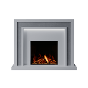 Bespoke Fireplaces Polar White & Italian Grey Zenith Marble Suite 700 S