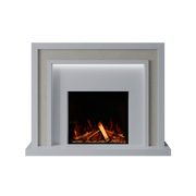 Bespoke Fireplaces Polar White & Nacarado Zenith Marble Suite 700 S