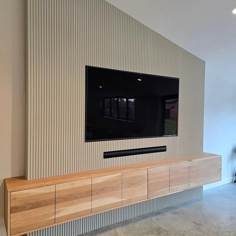 Fluted MDF Wall Panel - Paintable - LUXE SUPPLIES