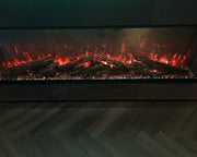 Infinix Panoramic HD electric fire flame effect with red embers - LUXE SUPPLIES