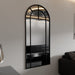 Luxe Supplies Arched Window Iron Mirror