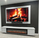 Luxe Supplies Floating Wall Unit with 60" Electric Fire - 2.4m Width
