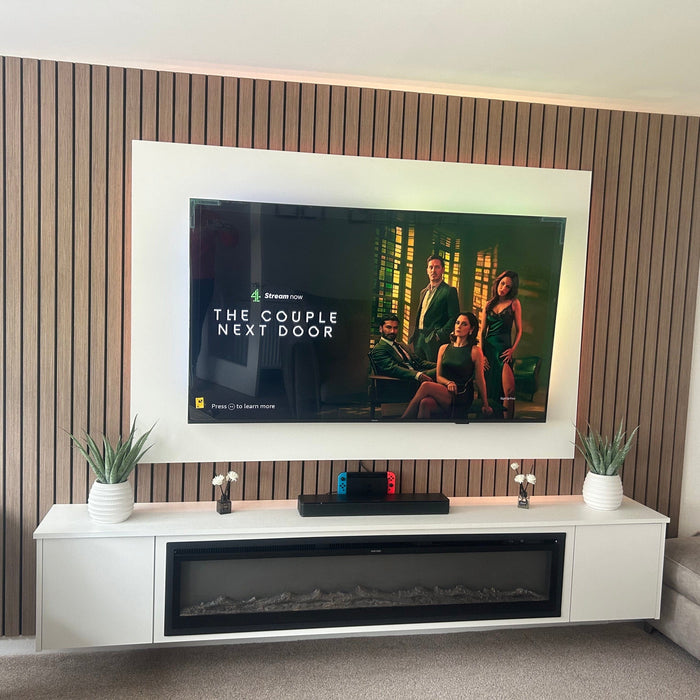 Luxe Supplies TV Backboard in Premium White