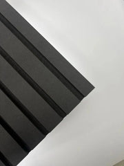 Panels By Sofia Black Slat Wall Panels