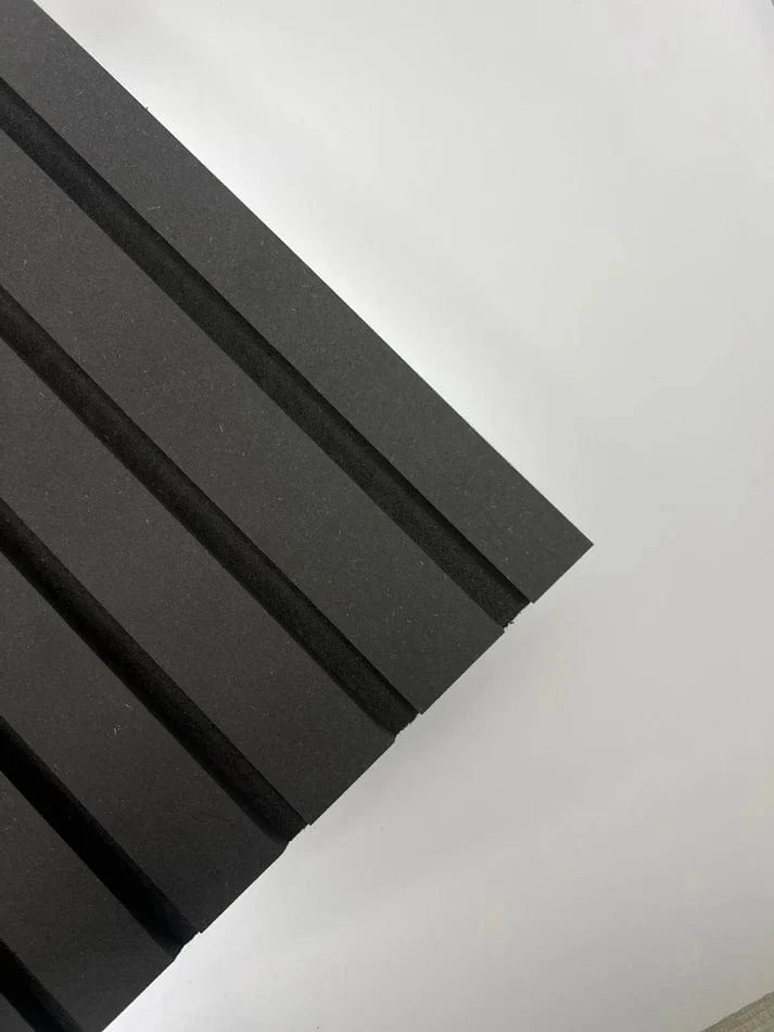Panels By Sofia Black Slat Wall Panels