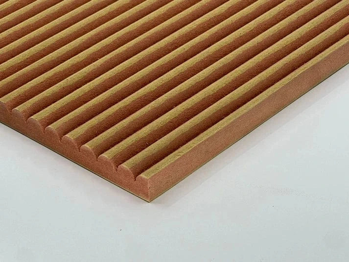 Panels By Sofia Mini Ribbed / 2440mm x 1220mm / Portrait (height x width) Fire Rated Wall Panels