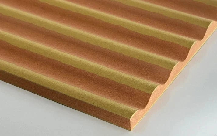 Panels By Sofia Soft Ribbed / 2440mm x 1220mm / Portrait (height x width) Fire Rated Wall Panels