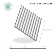 Panels By Sofia Mini Fluted Wall Panels