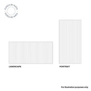 Panels By Sofia Mini Ribbed Wall Panels