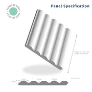 Panels By Sofia Soft Ribbed Wall Panels