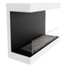 ScandiFlames Dakota White 3-sided Wall Biofireplace - 80cm