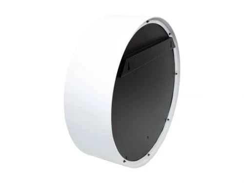 ScandiFlames Delaware Round Wall Mounted Biofireplace - White