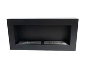 ScandiFlames Large Wall Mounted Biofireplace - Black