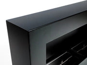 ScandiFlames Large Wall Mounted Biofireplace - Black